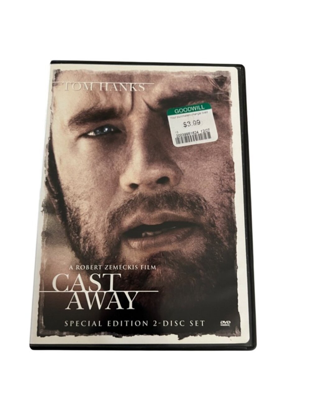 Cast Away 2000 Movie DVD Special Edition 2-Disc Set Tom Hanks Survival Drama